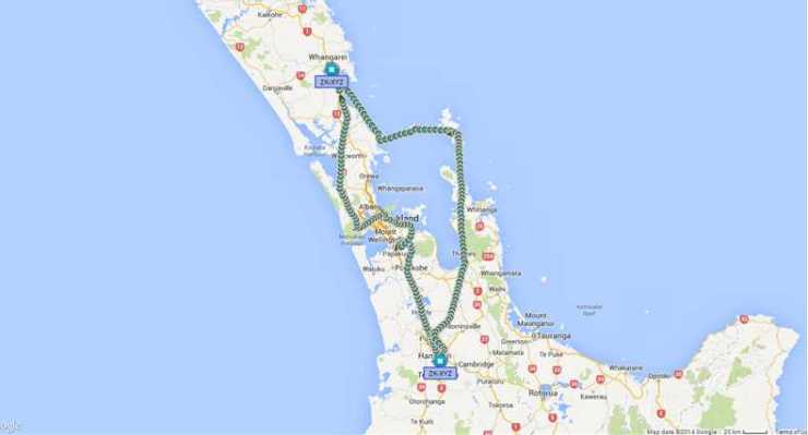 One of my longer navigation flights with another cadet